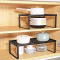 Kitchen rack, layered rack inside the cabinet, partition board, household multifunctional sink, pot and utensils storage box.