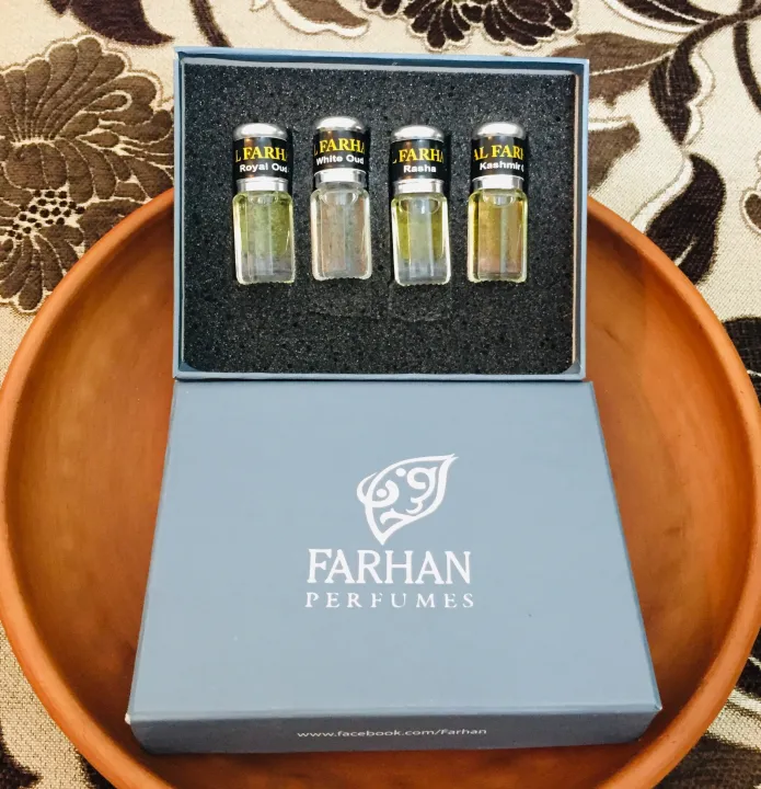 Al%20Farhan%20Oud%20Package%20Kashmir%20Oud,%20White%20Oud,%20Royel%20Oud,%20Rashs%20Non%20Alcoholic%20%20Attar/Perfume%204p%20Each-3ml%20-%20Image%202
