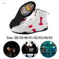 Wrestling Shoes Fitness Sneakers Training Accessories Boxing Shoes Footwear for Sparring Length 24cm. 