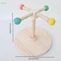 Wood Parrot Perch Bird Cage Accessories for Cockatiels Budgies Finches. 