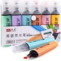 Mondate Pastel Colour Hilighter Marker 6 pcs Set. 