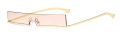 Peekaboo mens narrow sunglasses women half frame 2021 red gold rectangular sun glasses for men vintage retro uv400 metal. 
