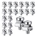 50 Sets M6 Rack Screws Set 20mm Screws & Cage Nuts Rack Nuts Server.