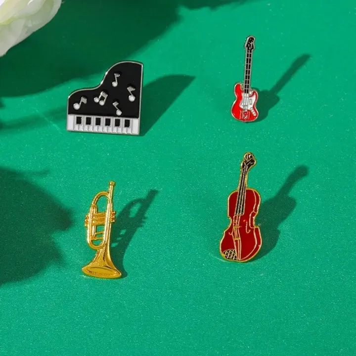 Musical%20Instrument%20Serie%20Enamel%20Pin%20Tape%20Piano%20Guitar%20Recorder%20Earphone%20Phonograph%20Music%20Brooch%20Lapel%20Badge%20Fashion%20Jewelry%20Gift%20-%20Image%206