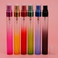6Pcs 10Ml Mini Promotion Sample Gradient Empty Refillable Glass Spray Travel Perfume Bottle, Glass Perfume Vial Parfum Bottles. 