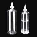 500ml/1000ml Kitchen Pointed Nose Clear Squeeze Sauce Bottle Sealable.
