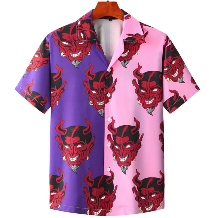 2024%20Devil%20Horror%203d%20Hawaiian%20Shirt%20Man%20Loose%20Male%20Clothes%20Breathable%20Men's%20Shirts%20Summer%20Short%20Sleeve%20Shirt%20Top%20Men's%20Clothing%20-%20Image%206