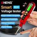 ANENG B20 Double Head Screwdriver Smart Recognion 11V~ 450V AC Voltage Detection Dual-use Slotted Cross Digital Meter Tester Pen. 