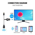 AnyCast M12 Plus WiFi Receiver Airplay Display Miracast HDMI TV DLNA 1080P. 