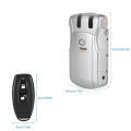 Wireless Home Door Security Electronic Lock Invisibe Remote Control Anti-theft. 