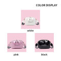 Hush Puppy Bag Women's shoulder bag Textured small square bag trendy fashion sling bag PU leather. 