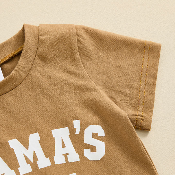 Toddler%20Baby%20Boys%20Clothing%20Casual%20Short%20Sleeve%20Letters%20Print%20T-shirt%20with%20Plaid%20Shorts%20Sets%20Summer%20Outfits%20Clothes%20-%20Image%204