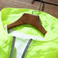 Hop Reflective Noctilucent Hooded Jacket LuminoRunning Srting Mens Light Jackets Coats Waterproof Coat Outwear.