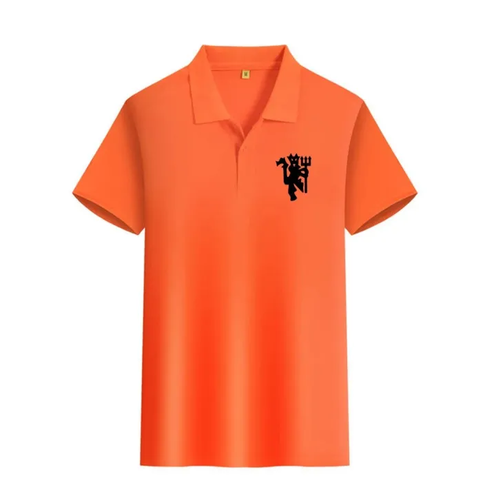 Summer%20Men's%20Manchester%20United%20Football%20Training%20Casual%20Polo%20Shirt%20Trendy%20and%20Versatile%20Breathable%20T-shirt%20-%20Image%202