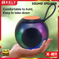 X-811 Bluetooth, USB, TF Card & FM Radio Supported RGB Colorful Lighting Speaker.