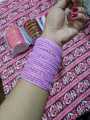 Velvet Reshmi Bangles1 Set 24 pieces For Women. 