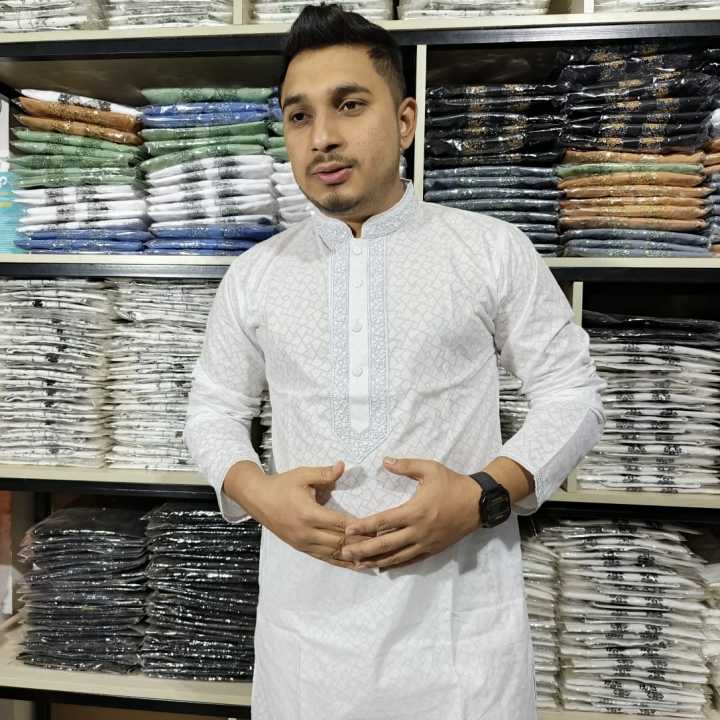 100%25Pure%20Suti%20Kaporer%20Panjabi%20Premium%20Quality%20For%20Men%20-%20Image%205