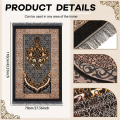 Muslim Prayer Rug, Islamic Prayer Rug Muslim Prayer Mat Eid Traditional Janamaz Sajadah Soft Islamic Set Rug Mat. 