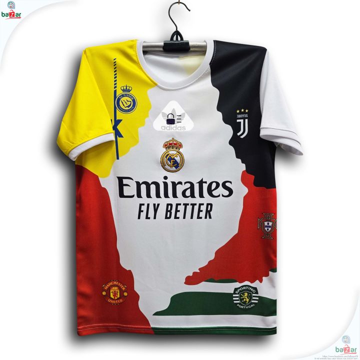 Portugal Ronaldo Thai Premium Football Jersey For Man - Ronaldo Half Sleeve Club T Shirt - Portugal Jersey 2026