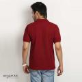 Maroon Cotton Polo T.Shirt for Men.