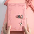 Password Book Password Book With Lock Heart-shaped Notepad. 