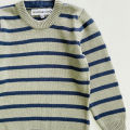 Boys Long Sleeve Striped Pullover Sweater For Winter From Levin.