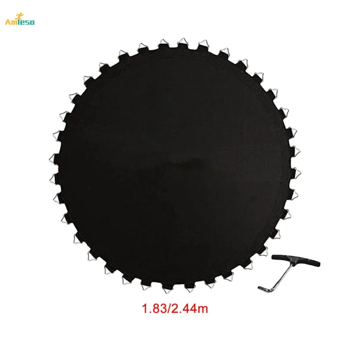 Trampoline%20Mat%20Jumping%20Mat%20Accessories%20Thick%20Round%20Reusable%20Easy%20to%20Install%20Shock%20For%206FT%2036%20Buckle%20-%20Image%203