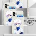 Hontinga for Xiaomi Poco X3 / Poco X3 NFC / Poco X3 Pro Back Cover Cartoon Anime Cute Killua Side Design Case Square Edge Liquid Silicone Phone Case. 