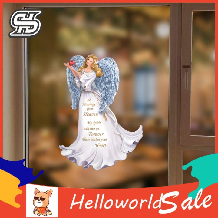 HelloWorld%20Angel%20Stickers%20Eye-catching%20Wide%20Application%20Christmas%20Wall%20Stickers%20-%20Image%203