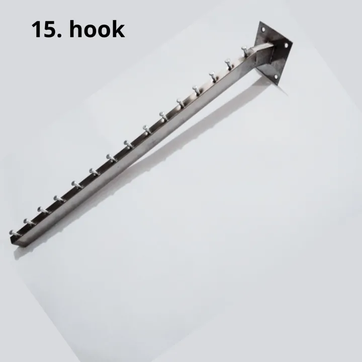 "17-Inch%20Wall%20Mounted%20Stainless%20Steel%20Clothes%20Hanger%20Rack%20-%2015%20Hook%20Heavy%20Duty%20Organizer%20for%20Boutique%20&%20Home"%20-%20Image%206
