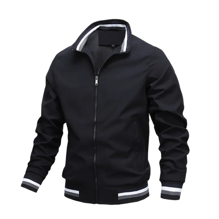 Quality%20Bomber%20Casual%20Jacket%20Men%20Autumn%20Zipper%20Outerwear%20Mandarin%20Sportswear%20Mens%20Jackets%20for%20Male%20Windbreaker%20Coats%20Spring%20-%20Image%205