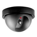 security camera surveillance cctv false hemisphere with lights simulation camera camaras de seguridad para el hogar.