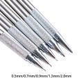 Stainless Steel Mechanical Pencil 0.3/0.5/0.7/0.9/1.3/2.0/3.0mm Mechanical Automatic Pencil for Students Drawing Propelling Pen.
