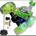 Ben 10 Remote Controlled Rechargeable 360 Degree Twister Stunt Car for Kids with Music.
