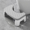 Toilet Squat Stool Home Adult Bathroom Accessories Removable Non-Slip Toilet Seat Stool Grey.
