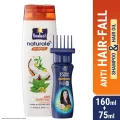 ANTI HAIR-FALL BUNDLE - Parachute Anti Hairfall Oil Extra Care 75ml (Root Applier) & Parachute Naturale Shampoo Anti Hair Fall 160ml. 