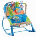 Infant Rocker with Music & Vibration Baby Bouncer- Pink & Blue Original China. 