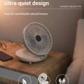 New Household Dual Use Kitchen Fan Small Fan USB Charging Home Dormitory Silent Big Wind Desktop Mini Portable Electric Fans. 
