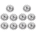 Baecue Frame Gear Replacement Parts Heat Resistant Accessories Automatic Revolving Mini Harde Wheel Aluminum. 
