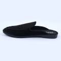 MARVEL FASHIONS NEW Fashionable Velvet Half Shoe For Men Black. 