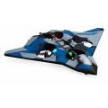 27CM RC Fighter Jet Flying Drone Toy for Kids – 2.4GHz Remote Control Airplane with Double Rechargeable Battery, EPP Foam Indoor Outdoor Aircraft Gift.