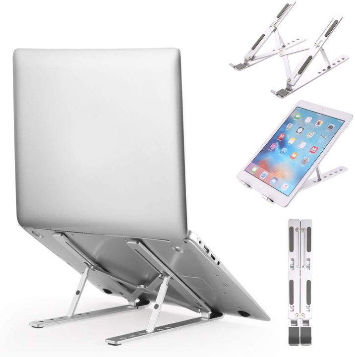Laptop%20Stand%20Aluminum%20Alloy%20Adjustable%20&%20Foldable%20Travel%20Creative%20Folding%20Storage%20Bracket%20Stand%20By%20Trade%20bd%20365%20-%20Image%204