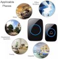 CACAZI A06 Wireless Intelligent Home Doorbell LED Night light 300M Remote Waterproof Bell Calling Bell. 