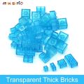 DIY Building Blocks Thick Transparent Figures Bricks Educational Creative Toys for Children Gifts Size Compatible With Brand. 