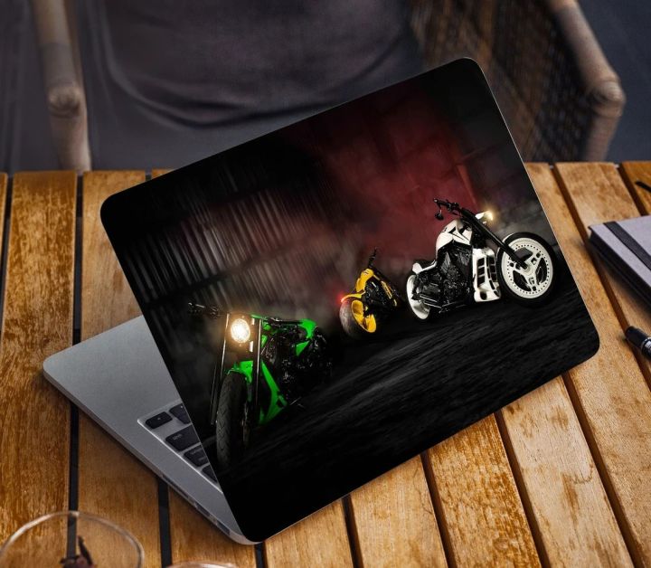 Racing Bike Poster Premium Laptop Sticker AR-5138 | Daraz.com.bd