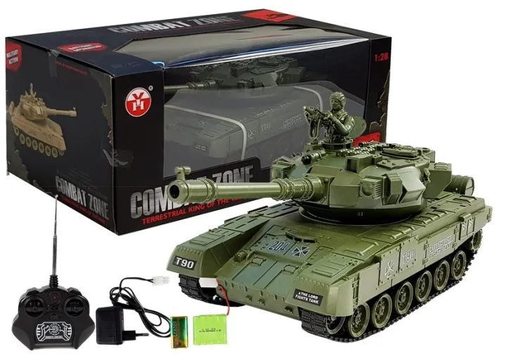 R/C%20Tank%20Remote%20Control%20with%20Charger%20Green%20-%20Image%202
