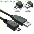 USB DC Power Charger +Data Cable Cord For Epson Workforce DS-30 Portable Scanner. 