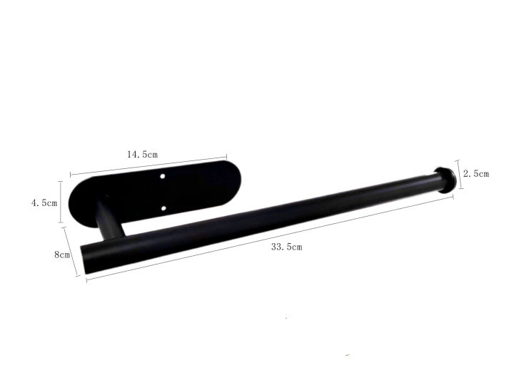 Kitchen%20paper%20towel%20holder,%20non-perforated%20stainless%20steel%20shelf,%20lazy%20rag,%20plastic%20wrap%20storage%20rack,%20bathroom%20paper%20tube%20rack%20-%20Image%206