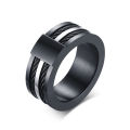 High Quality New Unique Style 316L Titanium Stainless Steel Rope Design Men Jewelry Rings R-169. 