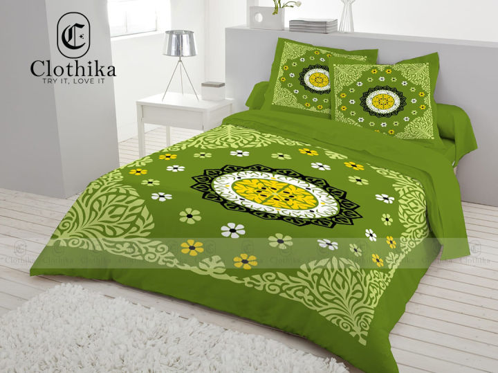 PAKIZA HOME TEX  Panel Fashionable Bed Sheet for Home Decoration from Clothika